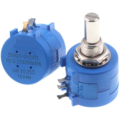 精密多圈502l刻度绕线电位器