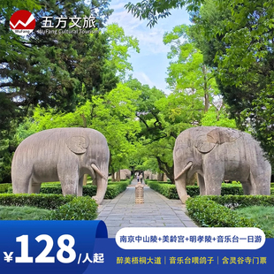 南京美龄宫+明孝陵+音乐台+中山陵一日游/穿越梧桐大道赠灵谷寺票