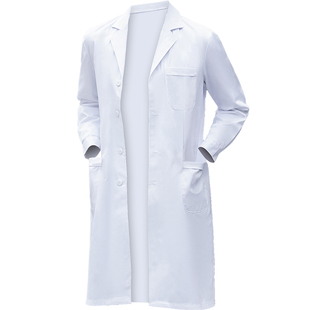 白大褂男短袖医生服夏天季薄款长袖工作服小褂短款实验口腔白大衣