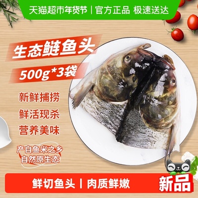 鱻谣江苏鱼头新鲜速冻鱼头