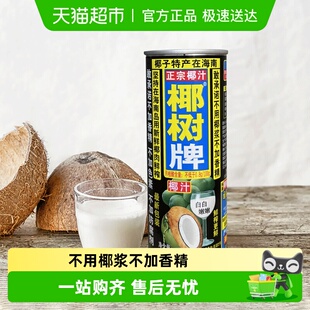 椰树椰汁正宗植物蛋白椰奶椰汁245ml 箱海南特产饮料 24罐