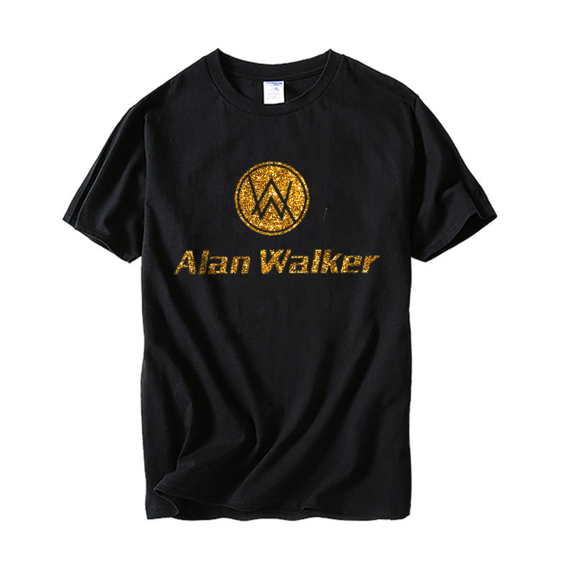 艾伦沃克DJ短袖纯棉T恤Alan Walker 同款Faded电音男女夜光定制潮