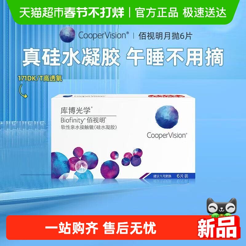 库博光学佰视明月抛6片