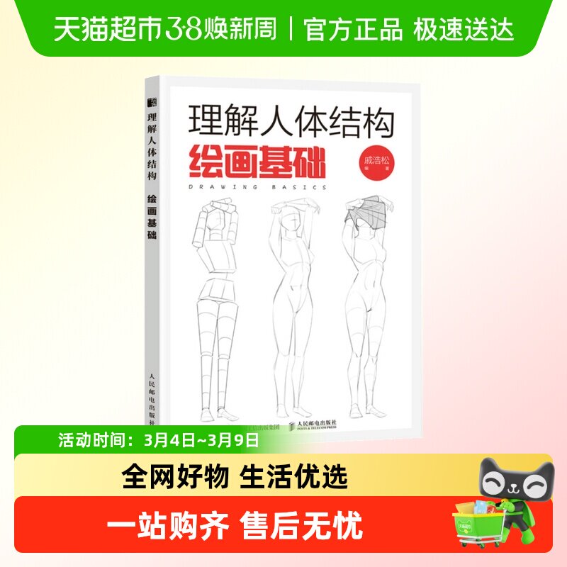 理解人体结构：绘画基础新华书店书籍