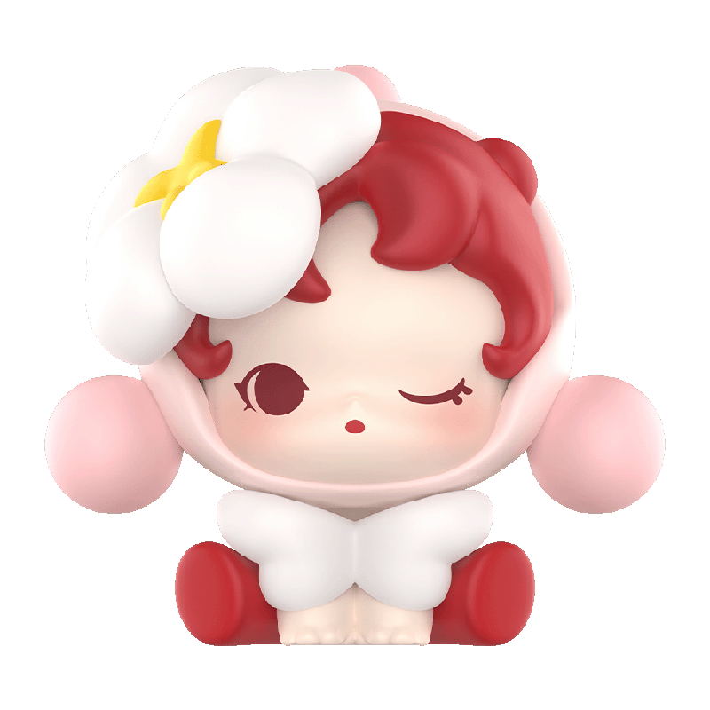 POPMART泡泡玛特泡泡萌粒 SKULLPANDA 花的四幕戏系列公仔盲盒