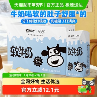 蒙牛软牛奶全脂调制乳利乐钻200ml×10包
