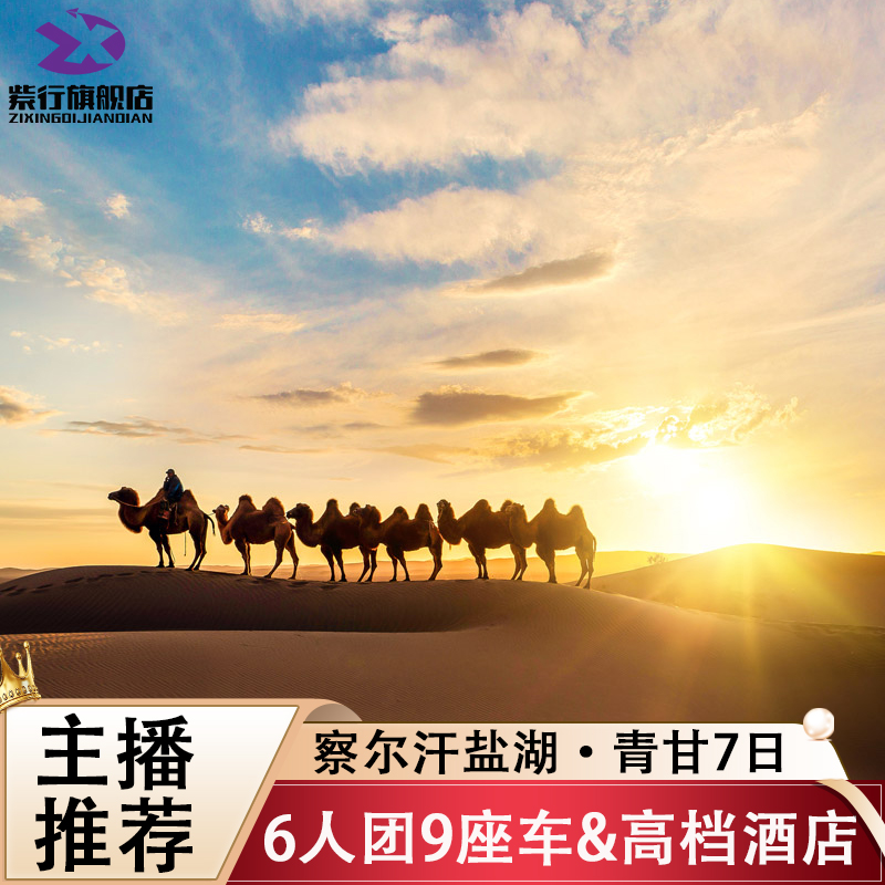 察尔汗盐湖青甘6人9座车