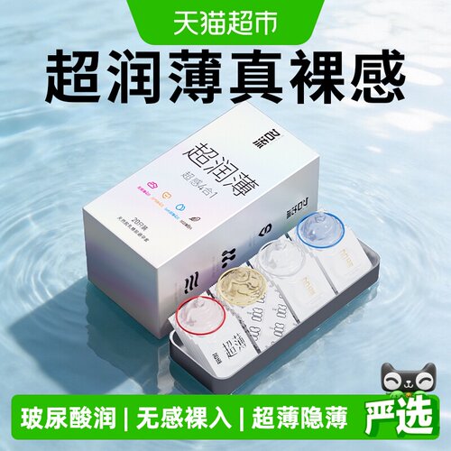 名流超薄玻尿酸套润滑一冲即净
