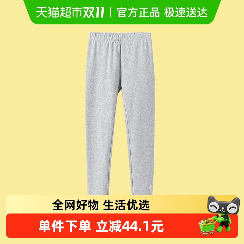 巴拉巴拉童装女童打底裤儿童裤子秋中小童运动弹力裤舒适时尚百搭