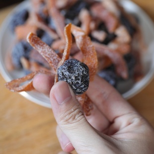 兰贵颜陈皮杨梅400g罐装 蜜饯果脯果干陈皮杨梅办公室休闲零食小吃