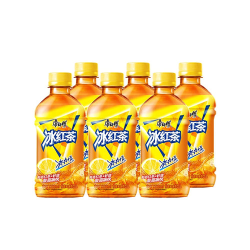 康师傅冰红茶夏日解渴清爽解腻茶饮料330ml小瓶便携暑假团建旅游
