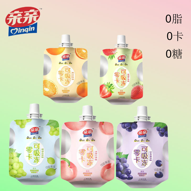亲亲蒟蒻可吸果冻100g吸吸冻