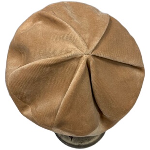 出口日本新款日本设计时尚青年逛街洋气休闲气质贝雷帽八角帽子