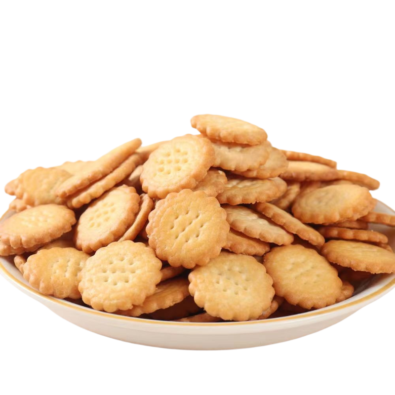 日式海盐饼干网红小圆饼休闲小零食曲奇饼干批发独立包装美味健康