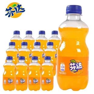 可口可乐芬达300ML迷你小瓶便携装 解渴饮料批发 经典 碳酸饮料夏季
