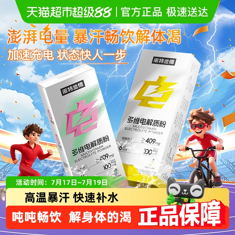 诺特兰德运动电解质固体粉末健身