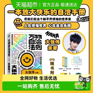 一本企图疗愈你 大张伟新书 万物自洽法则 不开心 飞机盒加固
