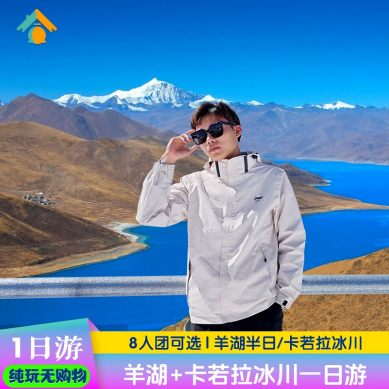 【无人机/8人团可选】羊湖一日游西藏旅游拉萨羊卓雍措半日游1天