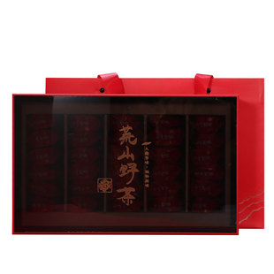 荒山野茶小泡装300克礼盒装送礼茶叶2024年新茶正山小种红茶中秋