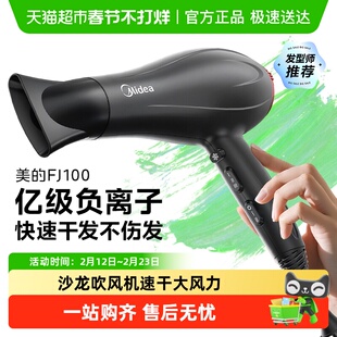 美的吹风机家用负离子护发音静速干大功率电吹风理发店专用风筒