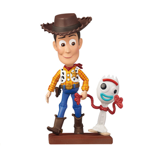 野兽王国迪士尼玩具总动员胡迪巴斯光年兔哥达鸭手办礼物