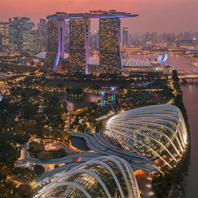 网红打卡1晚新加坡滨海湾金沙酒店旅游环球影城圣淘沙度假套餐