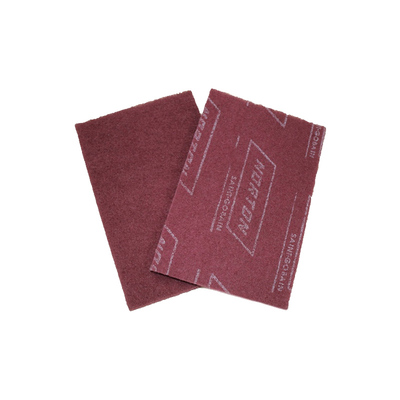 诺顿红色百洁布工业用拉丝布