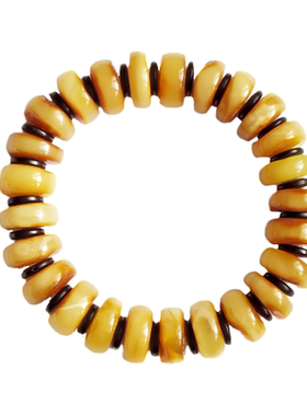 一代车轮珠男女款乌克兰天然琥珀