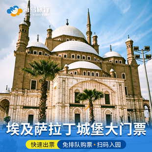 [萨拉丁城堡-大门票]埃及开罗萨拉丁城堡电子票扫码入场