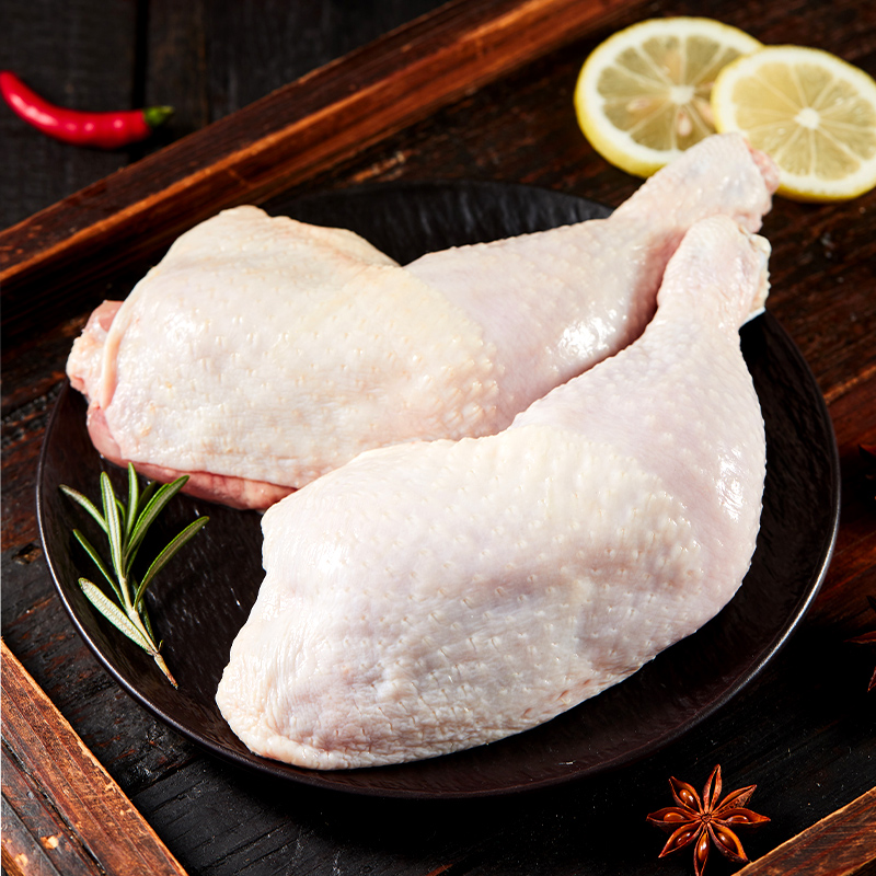 圣农鸡全腿鸡肉食材大鸡腿白肉生鲜鲜嫩谷饲鸡肉四斤