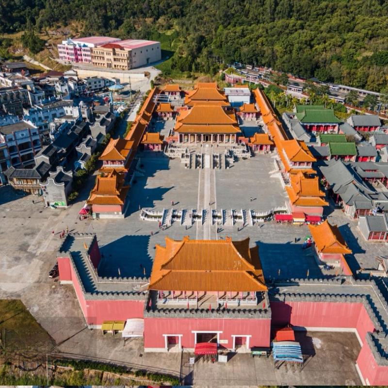 [西樵山国艺影视城-大门票 汉服妆造体验票(含摄影)]西樵山国艺影视城