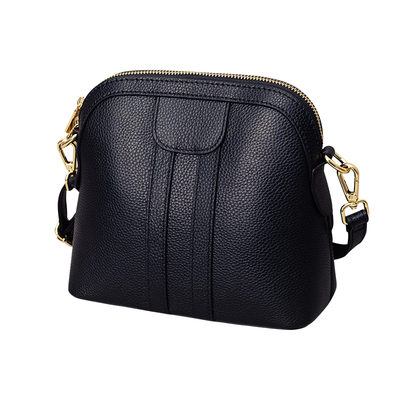 贝壳包女2024新款真皮斜挎包