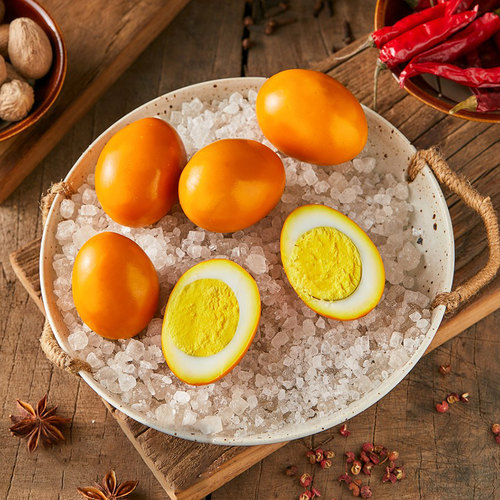 盐焗鸡蛋卤蛋熟食30g休闲零食办公室早餐宿舍夜宵小吃整箱鲜香弹