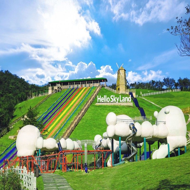 [云上草原滑雪场-大门票+滑雪票+雪具+观光车]云上草原滑雪票+三园观光