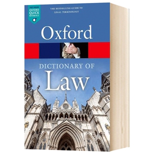 牛津法律词典 英文原版字典 A Dictionary of Law 英文版原版书籍 进口英语工具书 OUP Oxford