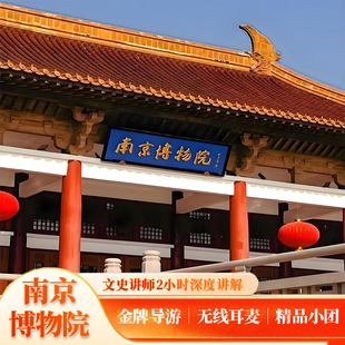 南京博物院2H人工文史大咖深度精讲/含耳麦/金牌讲师/多场次可选