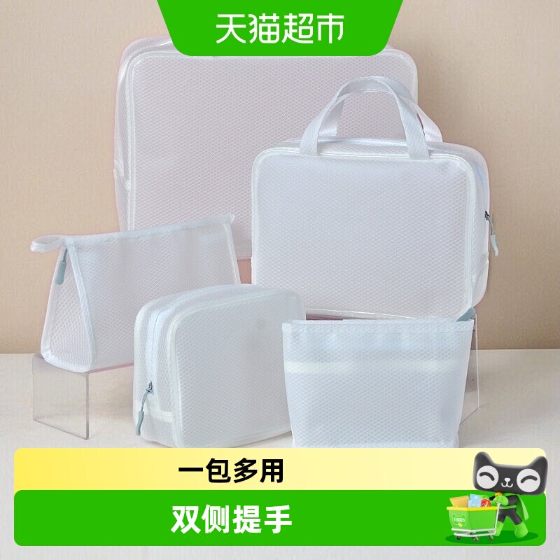 千屿便携防水洗漱包轻松收纳图片