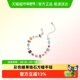 彩色糖果锆石方糖手链高级感森系串珠手饰2025年爆款 配饰