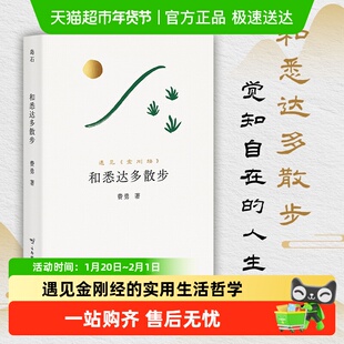 和悉达多散步 遇见金刚经 13条贴近日常的修心法则费勇的生活哲学