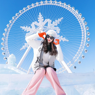 哈尔滨一日游纯玩8人拼小团 冰雪大世界东北虎林园中央大街松花江