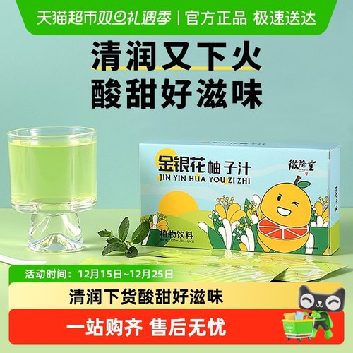 徽隆堂金银花饮料果汁独立装养生