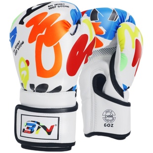 BN儿童拳击手套男孩散打青少年女孩幼儿泰拳搏击专业训练沙袋拳套