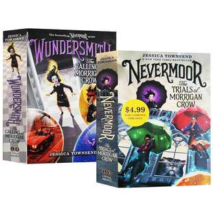 Nevermoor The Trials of Morrigan Crow Wundersmith 英文原版 永不再来系列2册 奇迹匠人 青少年魔幻冒险童话小说