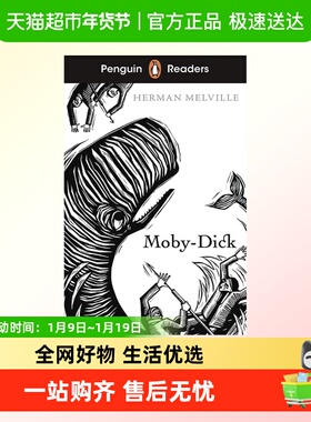 企鹅分级阅读Penguin Readers L6:白鲸 Moby Dick 青少年读物原版