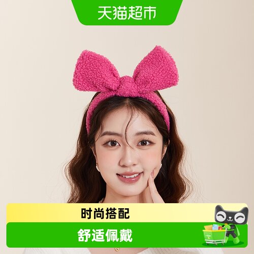 彩色蝴蝶结DODOGOGO羊羔毛复古