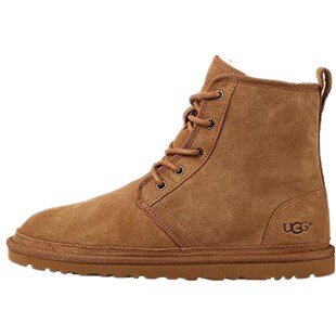 UGG男鞋棉靴毛靴冬季保暖短筒系带Neumel翻毛皮羊毛时尚男靴3236