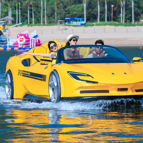 海上超跑 放松自由 海上风景