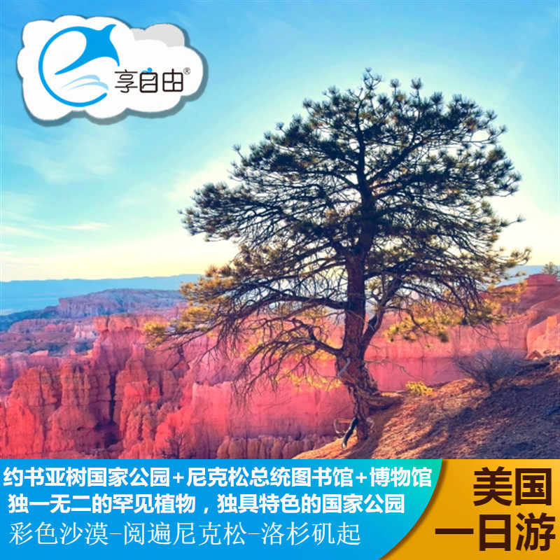 美国旅游洛杉矶起止约书亚树公园尼克松总统图书馆+博物馆一日游