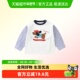 DUUDUU男童长袖 春秋套头衣服宝宝上衣 卡通儿童打底衫 t恤春装 新款