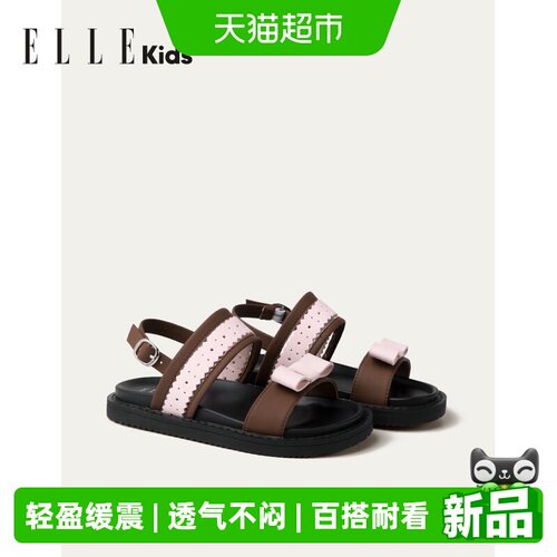 ellekids夏季新款女童凉鞋